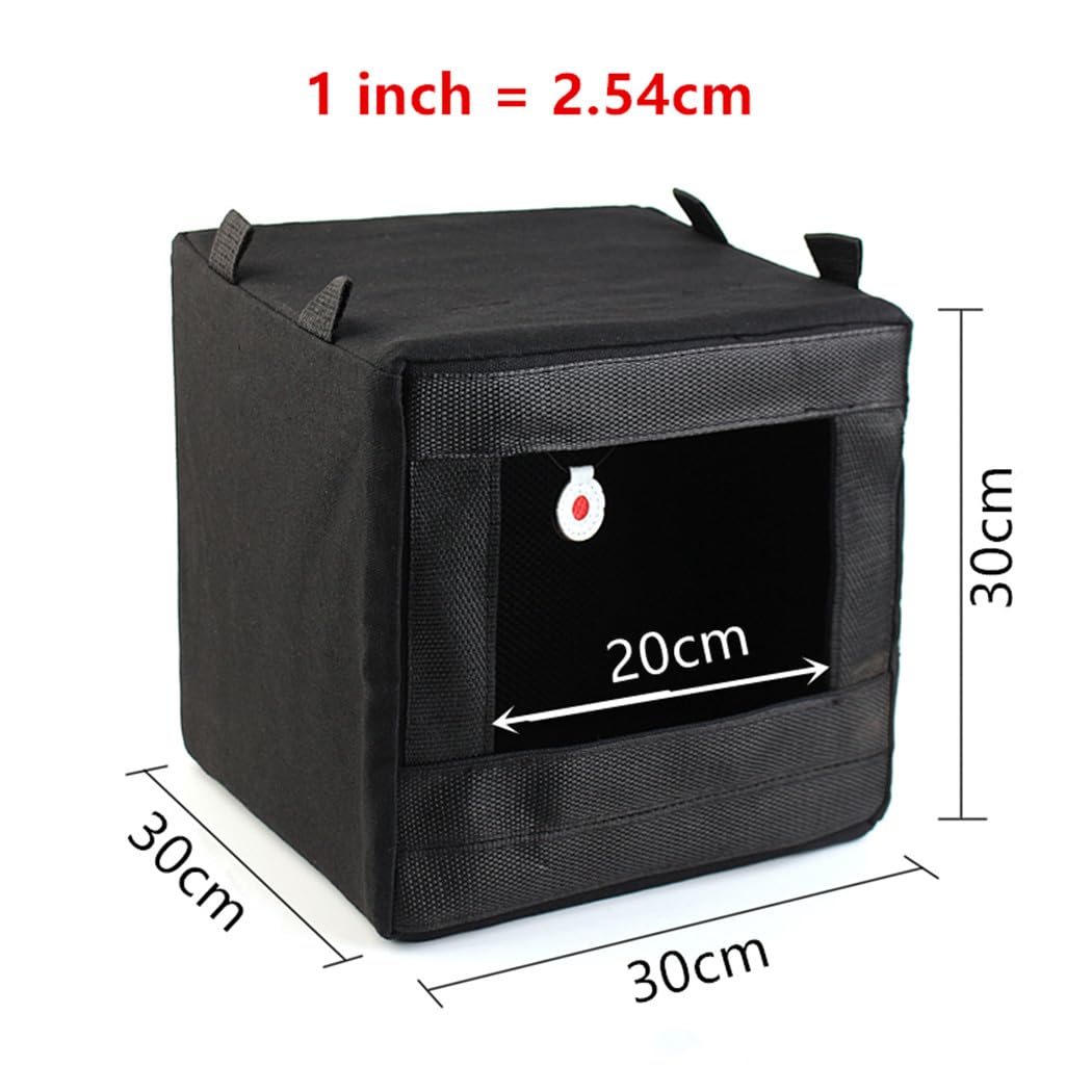 Slingshot Target Practice Catch Box Black Color Size 30cm x 30cm x 30cm