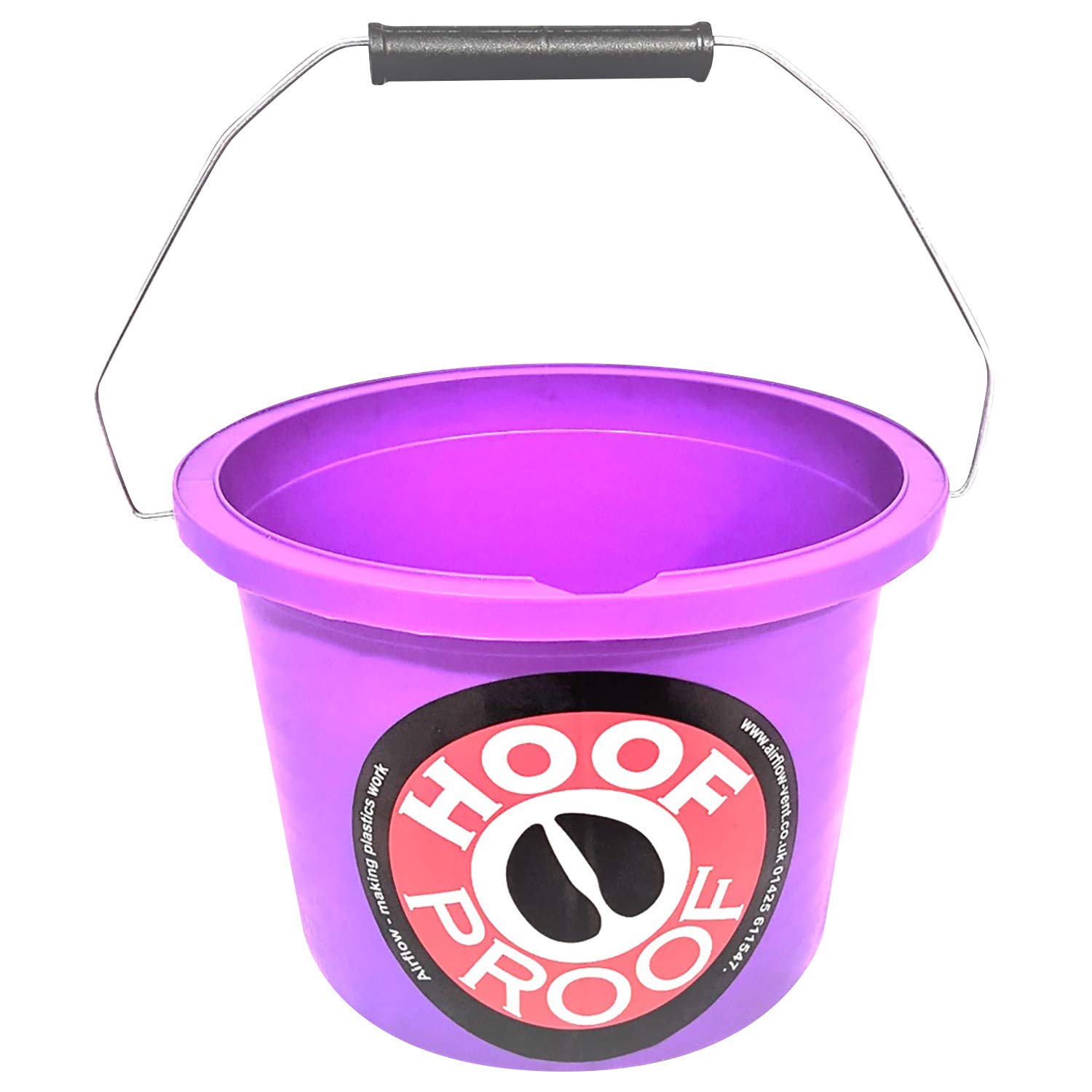 Airflow Hoof Proof Mini Calf/Multi Purpose Bucket Purple - 2.5 Lt