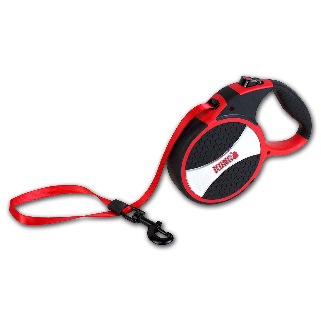 KONG Explorer Retractable Dog Leash, Large, Red, 7,5M Tape