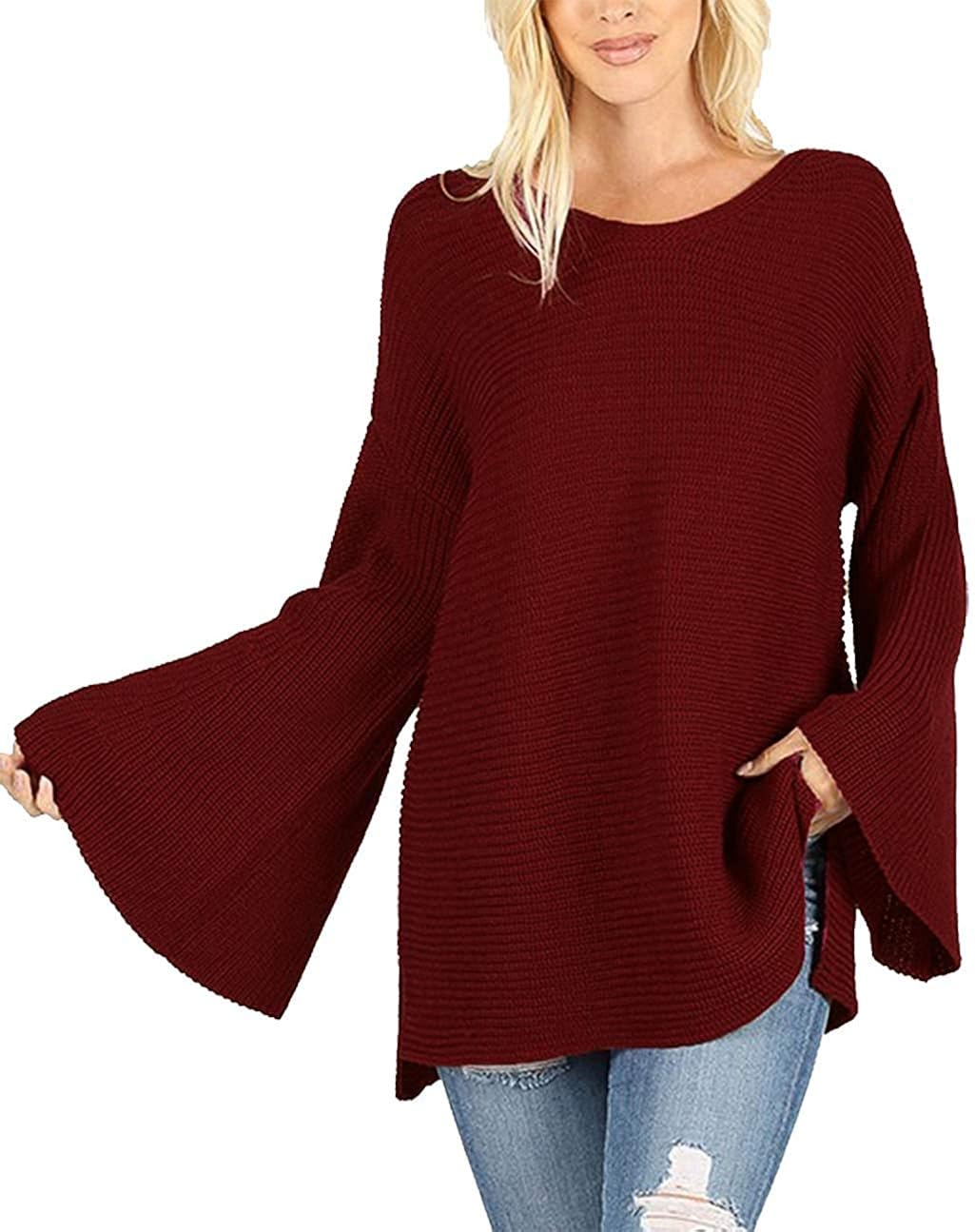 Oversized bell sleeve sweater Clearance