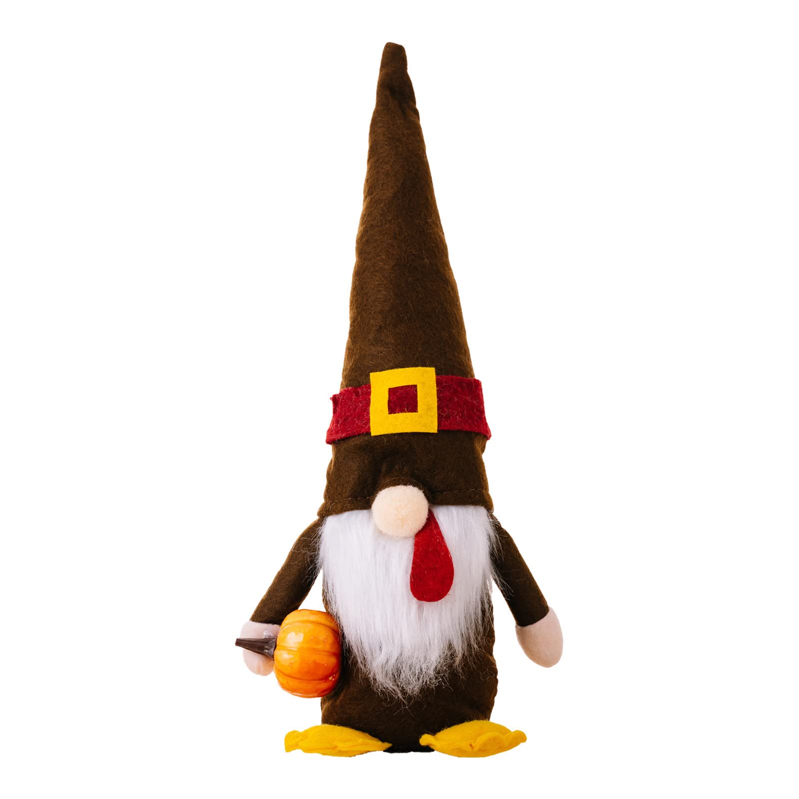 Jazuaiao Pumpkin Gnomes Scandinavian Swedish Figurine Plush Ornaments for Thanksgiving Day Fall Harvest Home Decorations Swedish Gnomes Decorations for Home