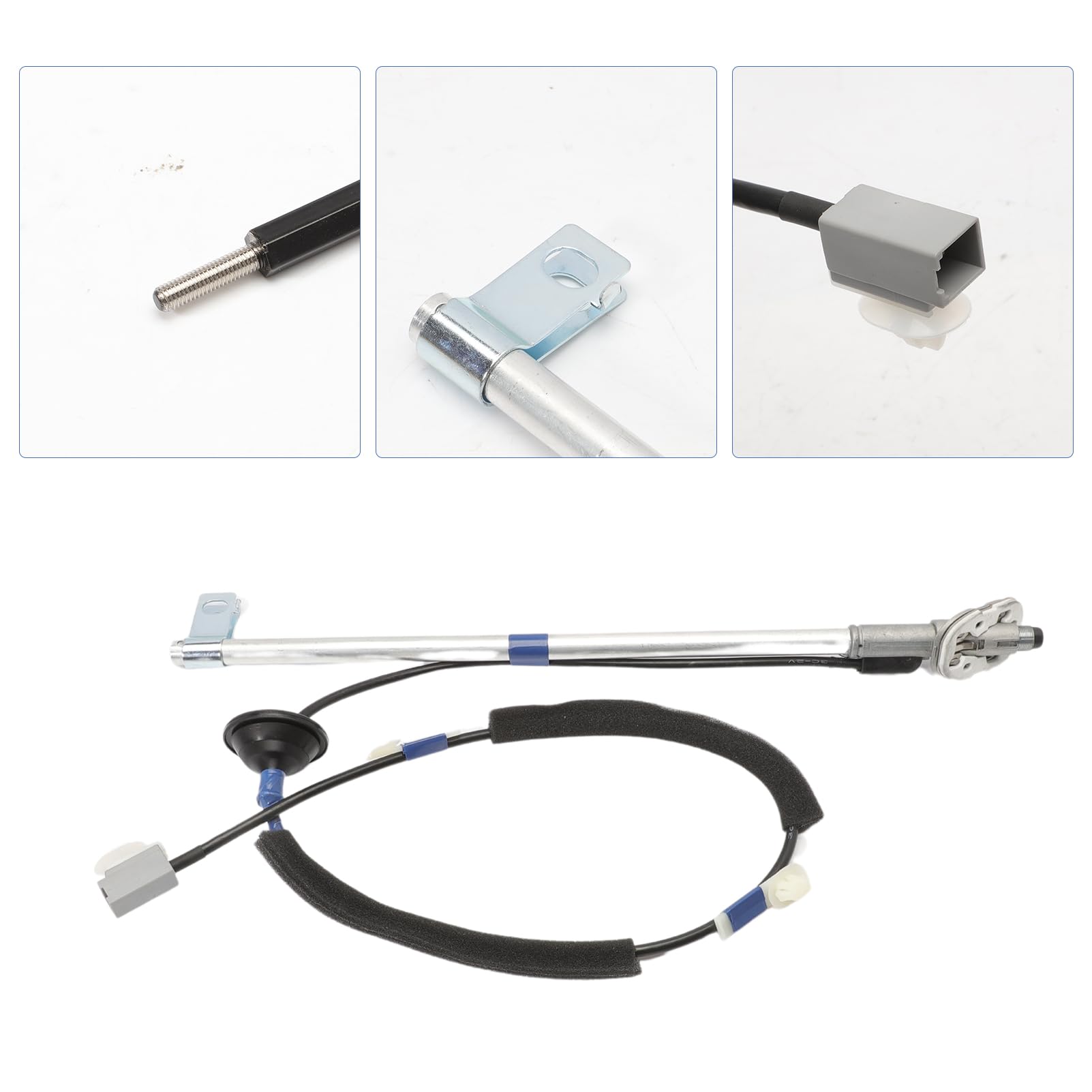 Antenna Kit Assembly Manual Type with Antenna Ornament Nut Base Fits for Tacoma 2005-2015 Replaces 86300-04070 86309-04110 86396-04040