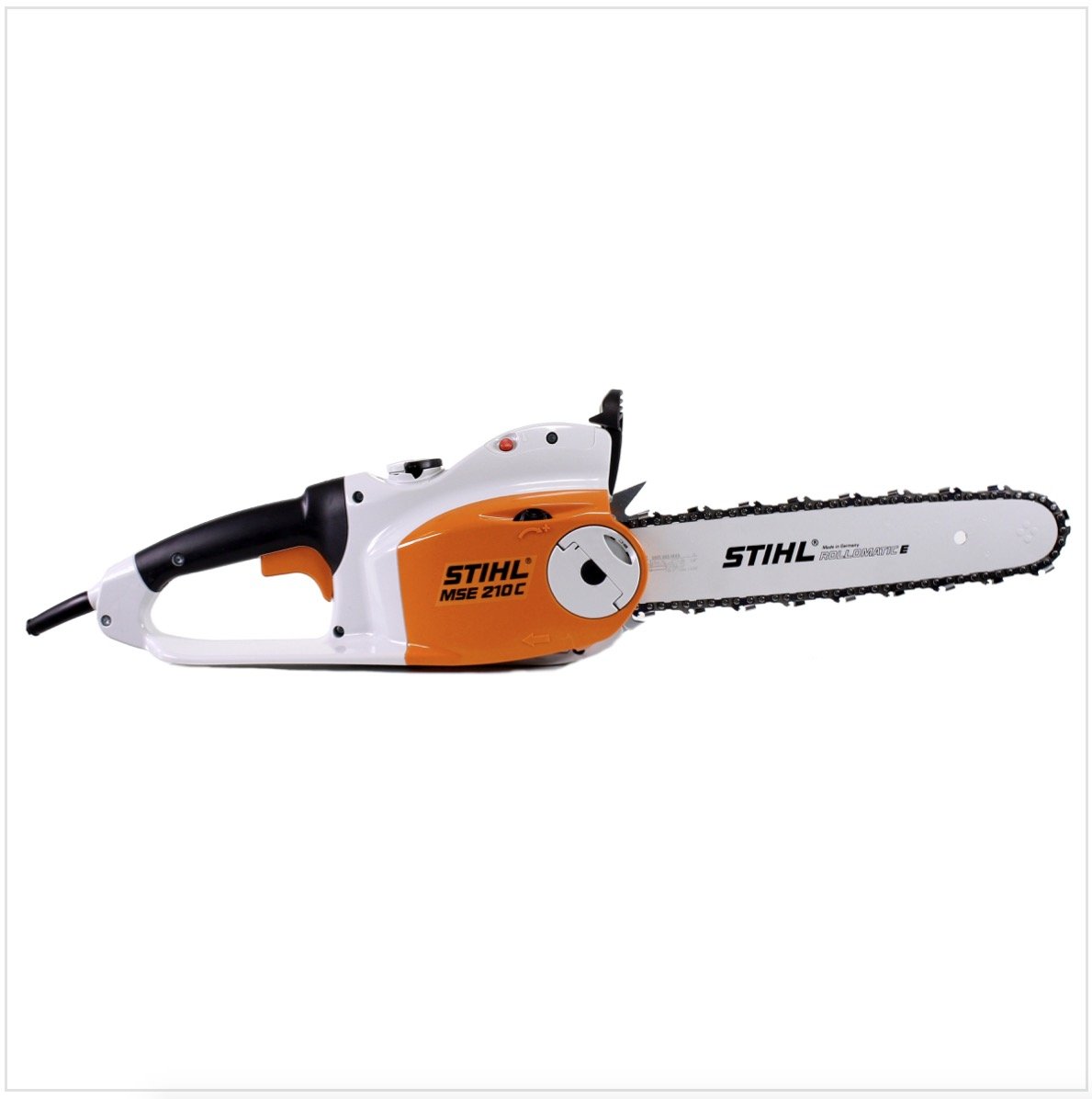 Stihl MSE 210 C-BQ Elektro Kettensäge mit 35 cm Schnittlänge + 1,3 mm Kette (1209 011 4001)