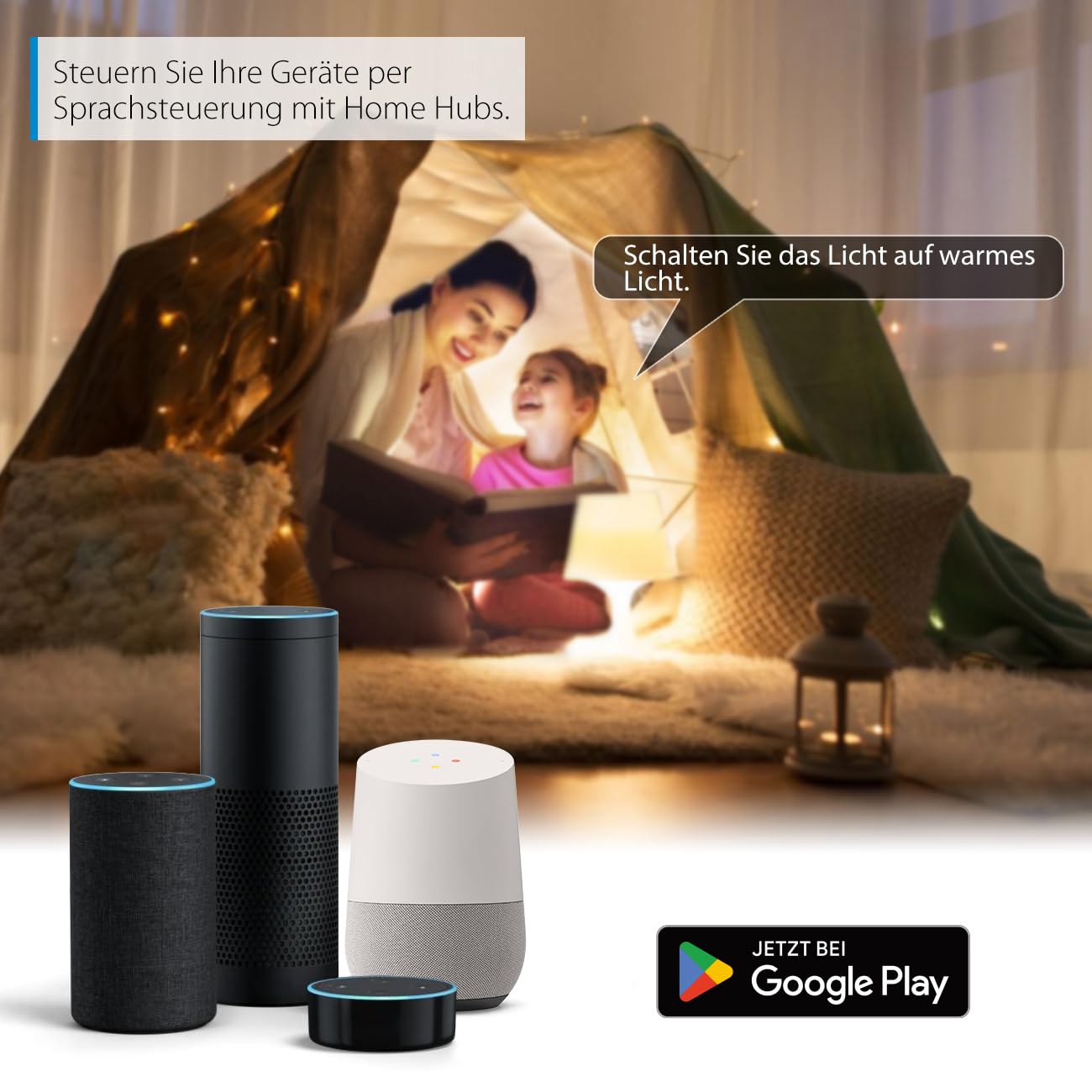 LVWIT WLAN Smart Led Lampe Reflektor, E14 4.9W Dimmbar Glühbirne Mehrfarbige RGB Licht, Wifi Birne Kompatibel mit Alexa Echo Google Home SmartThings, ohne Hub Benötig - 4 Pack