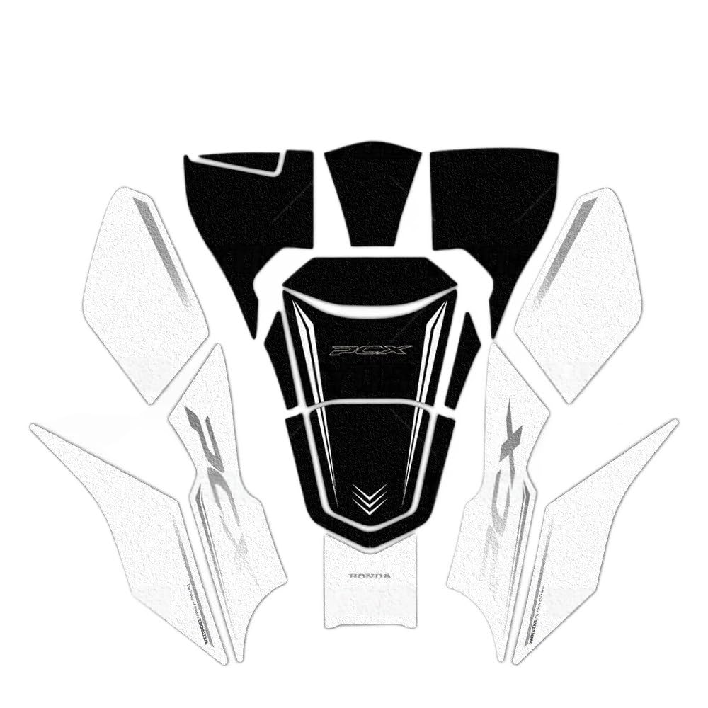 Motorcycle Fuel Tank Sticker for PCX160 Pcx 160 Motorcycle Tank Pad Stickers Protector Decals Gas Fuel Knee Grip Traction Side Accessories Motorbike