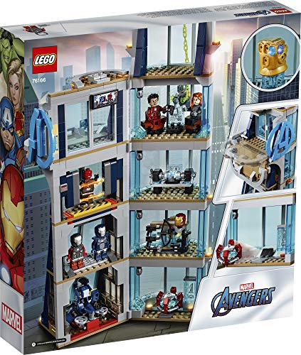 Marvel Avengers: Avengers Tower Battle 76166 Collectible Building Toy with Action Scenes and Superhero Minifigures; Cool Holiday or Birthday Gift, New 2020 (685 Pieces) - Lego - Immagine 4