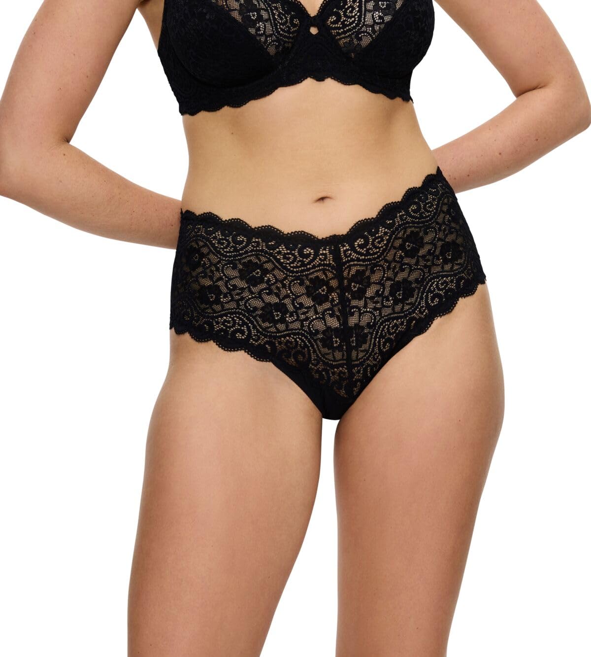 Triumph Women's Amourette Maxi UNDERPANTS, Black, 18