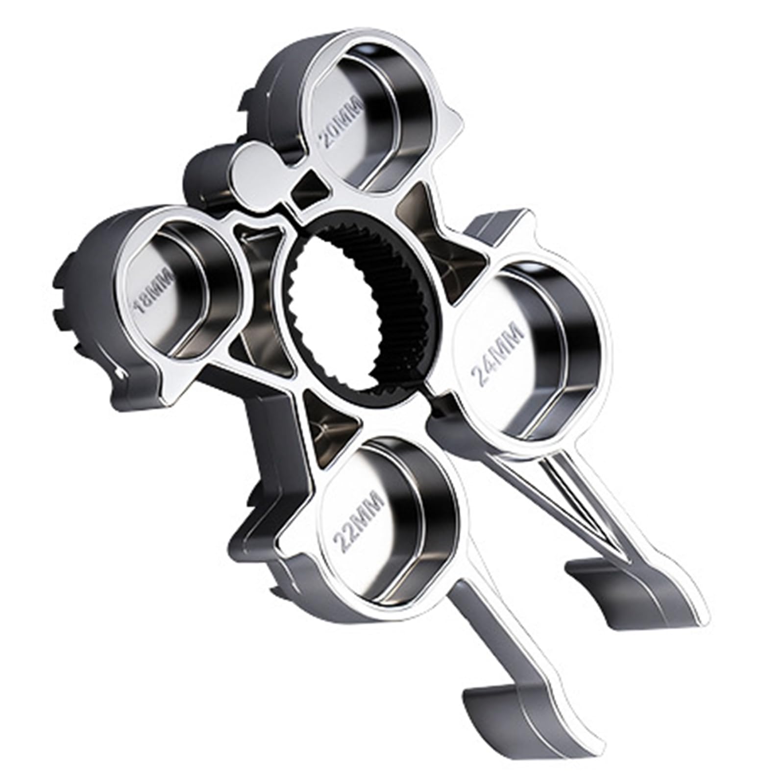 Tsophreniq Wrench Only Space Saving 12 Function Faucet Suitable Replacement Maintenance Multiple Brands Resistant Aerator Tool
