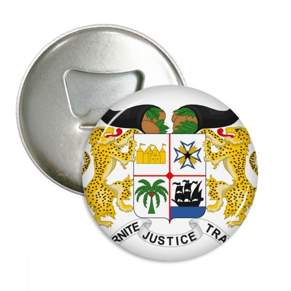 Badge décapsuleur aimanté Bénin lot de 3 pièces souvenir