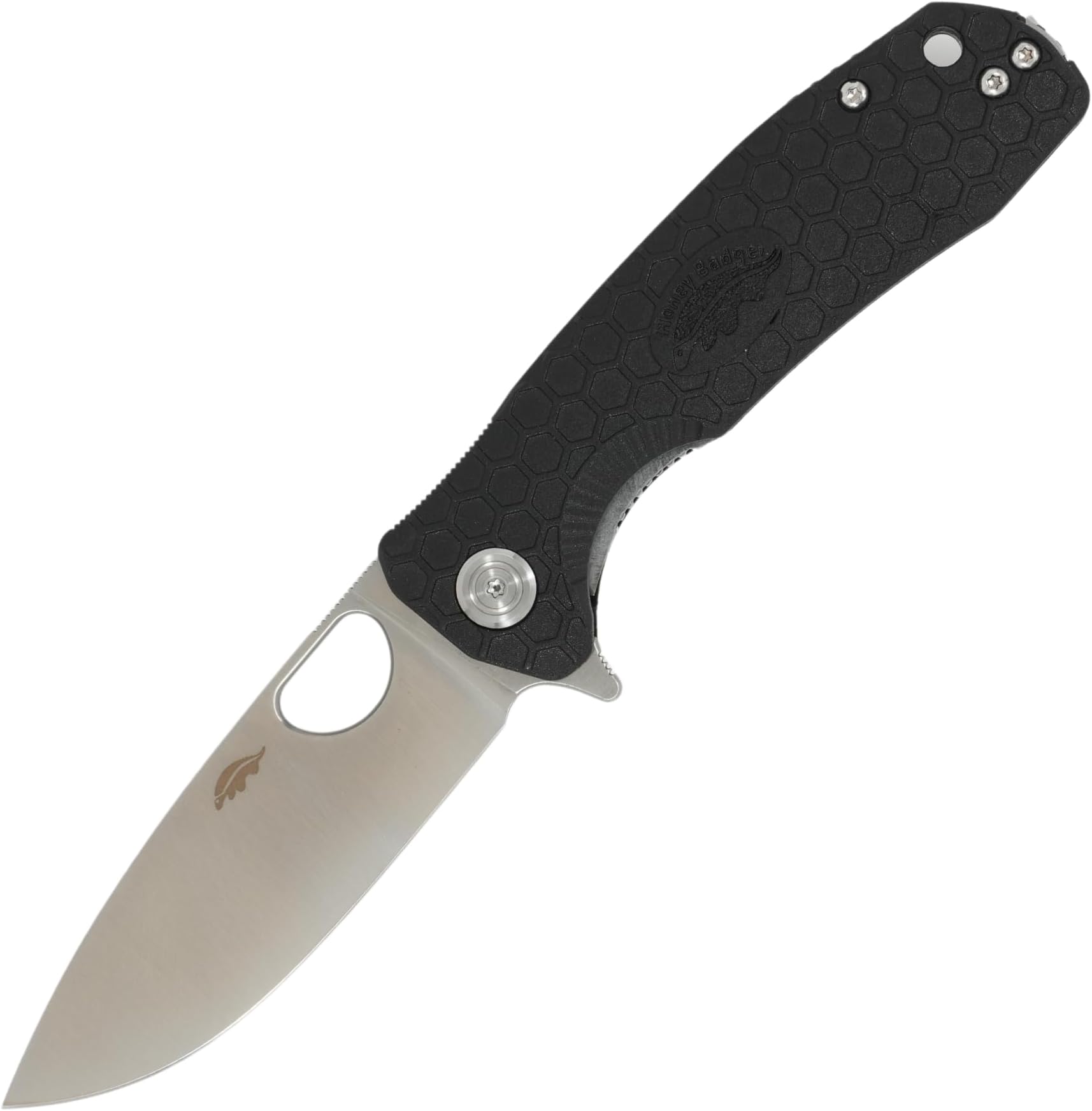 Honey Badger Knives Replacement Pocket Clip - Fits Small Honey Badger Folding Knives - Black Finish