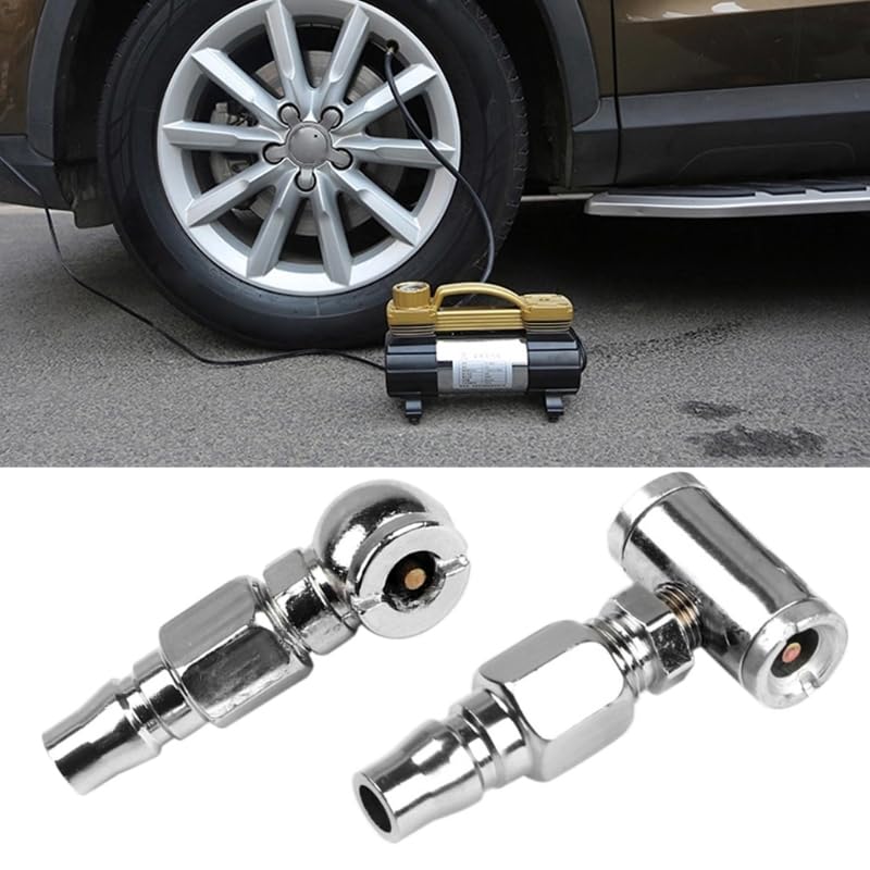 Auto Car Tire Tyre Air Pump Nozzle Iatable -head Chuck Accessories - (Color: 2)