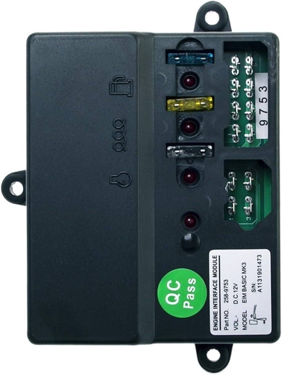 Engine Interface Module MK3 258-9753 258-9755 630-465 630-466 Speed Cntroller Generator Motor 1Pcs(12V EIM 630-465)