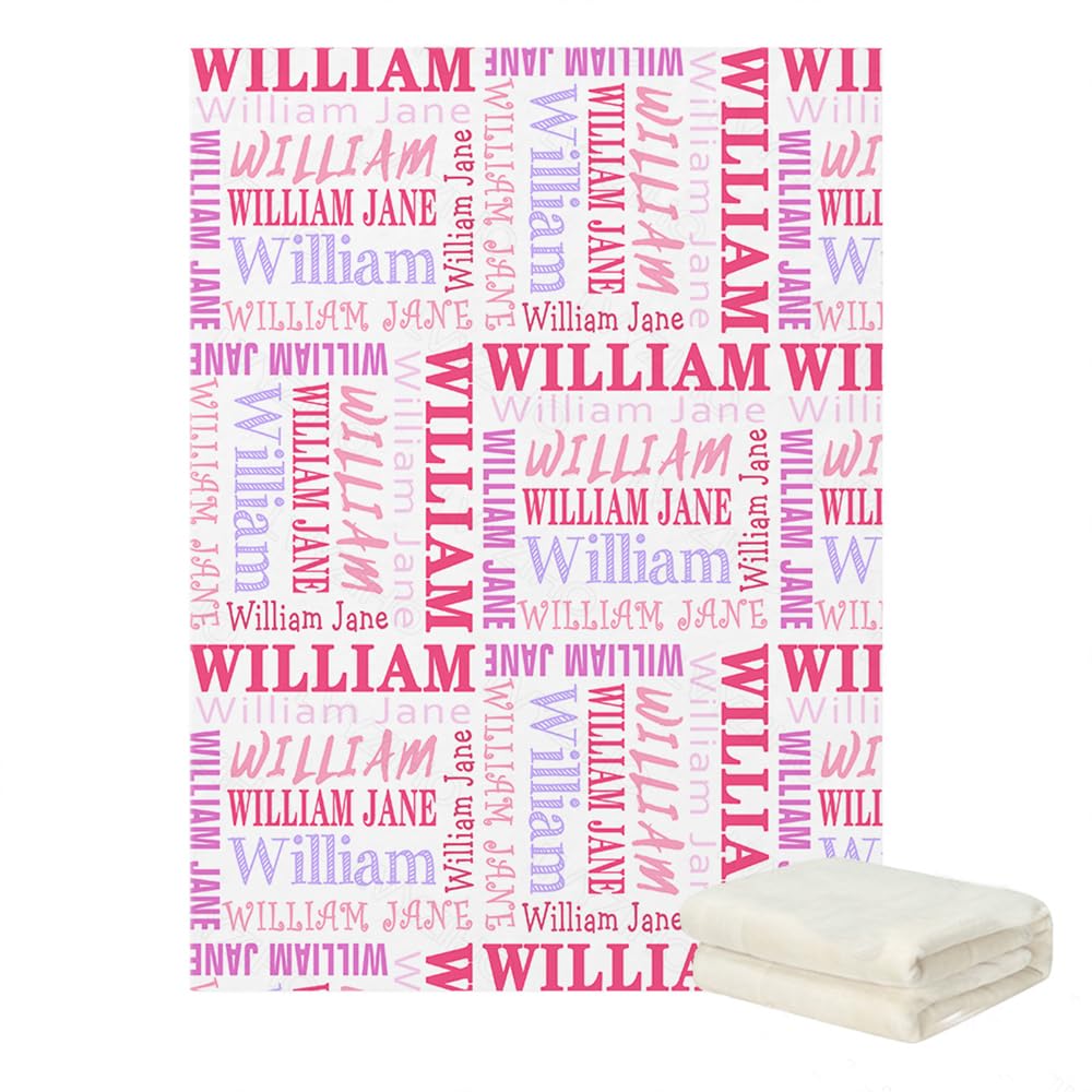 Couverture personnalisée prénom REEG le cadeau de naissance parfait pour bébé