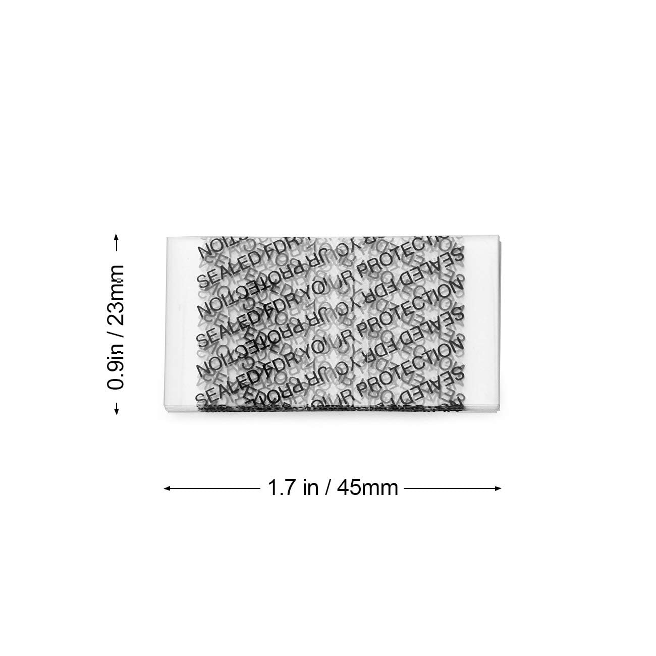 Lot De 250 Bandes Thermorétractables Perforées Transparentes Pour Bouteilles De Liquides De Tout Type 45 X 23 Mm