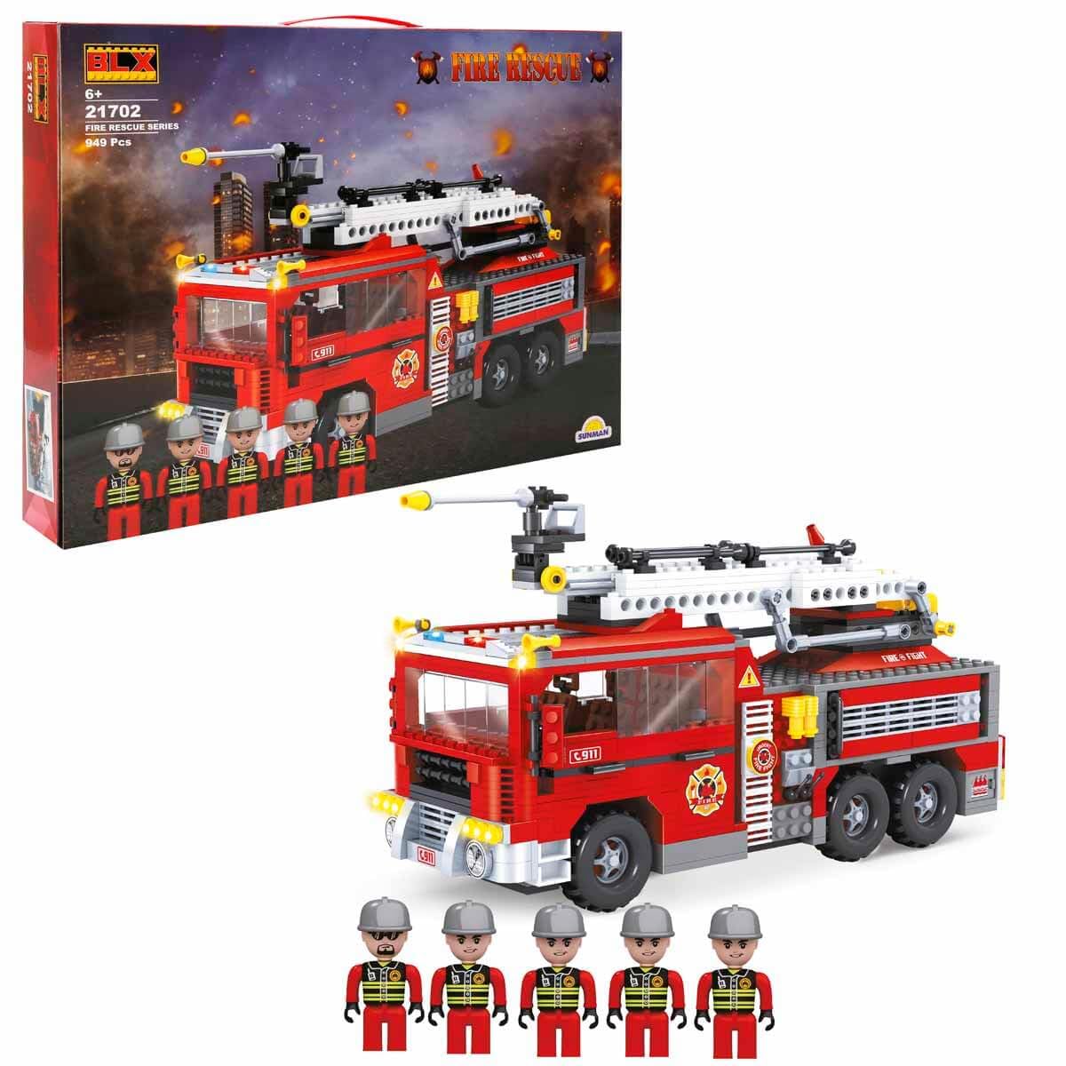 BLX Fire Rescue İtfaiye Aracı ve Yangın Söndürme Ekibi 21702