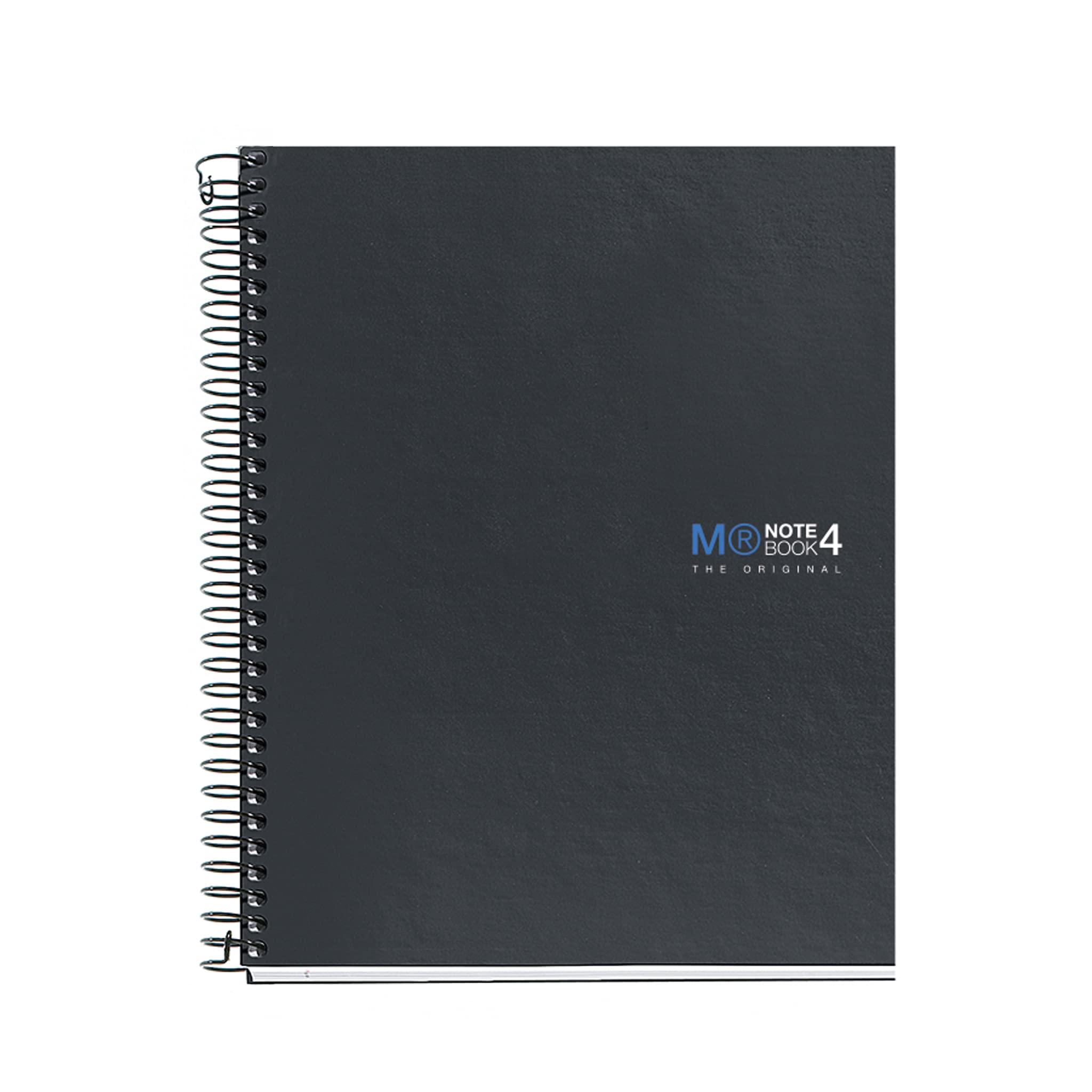 Basicos MR 2120 – Notebook with 4 different Coloured sections, Graphite A5, 160 Sheets, Graph Paper