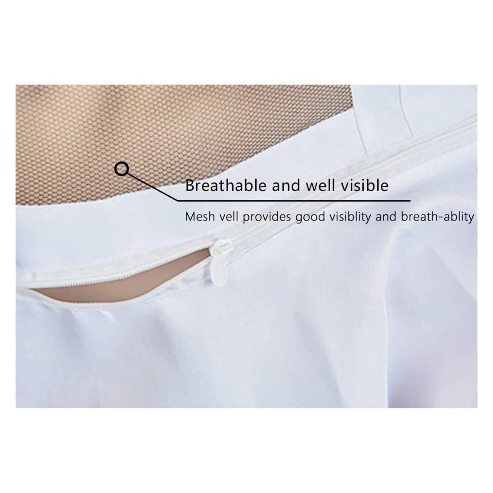 Traje Apicultor Hombre Chaqueta protectora de apicultura velo bata equipo sombrero manga apicultor traje apicultura abeja vestido