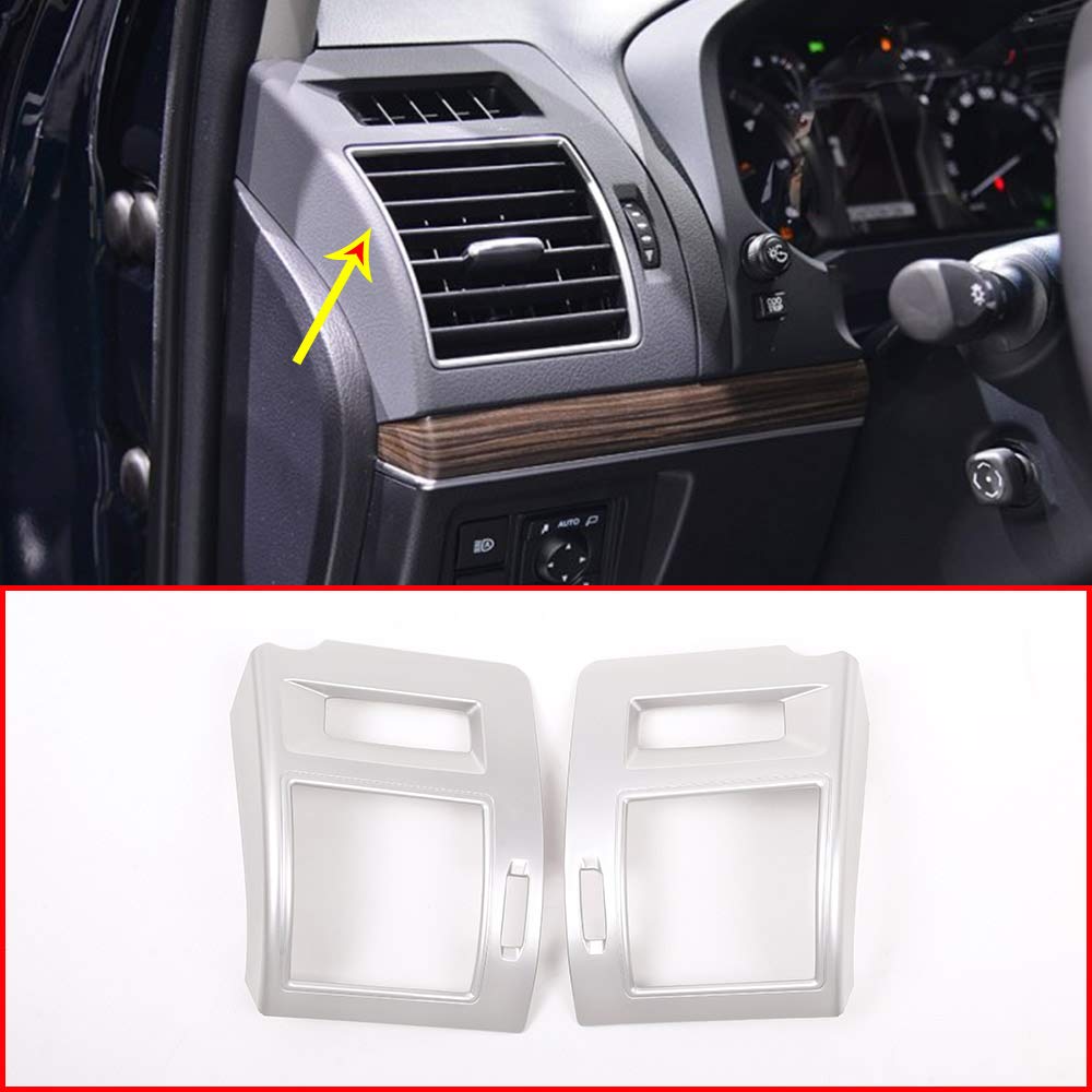 Do Land Cruiser Prado FJ150 150 2018 ABS boczny przedni klimatyzator odpowietrznik akcesoria samochodowe do LC Prado 2018