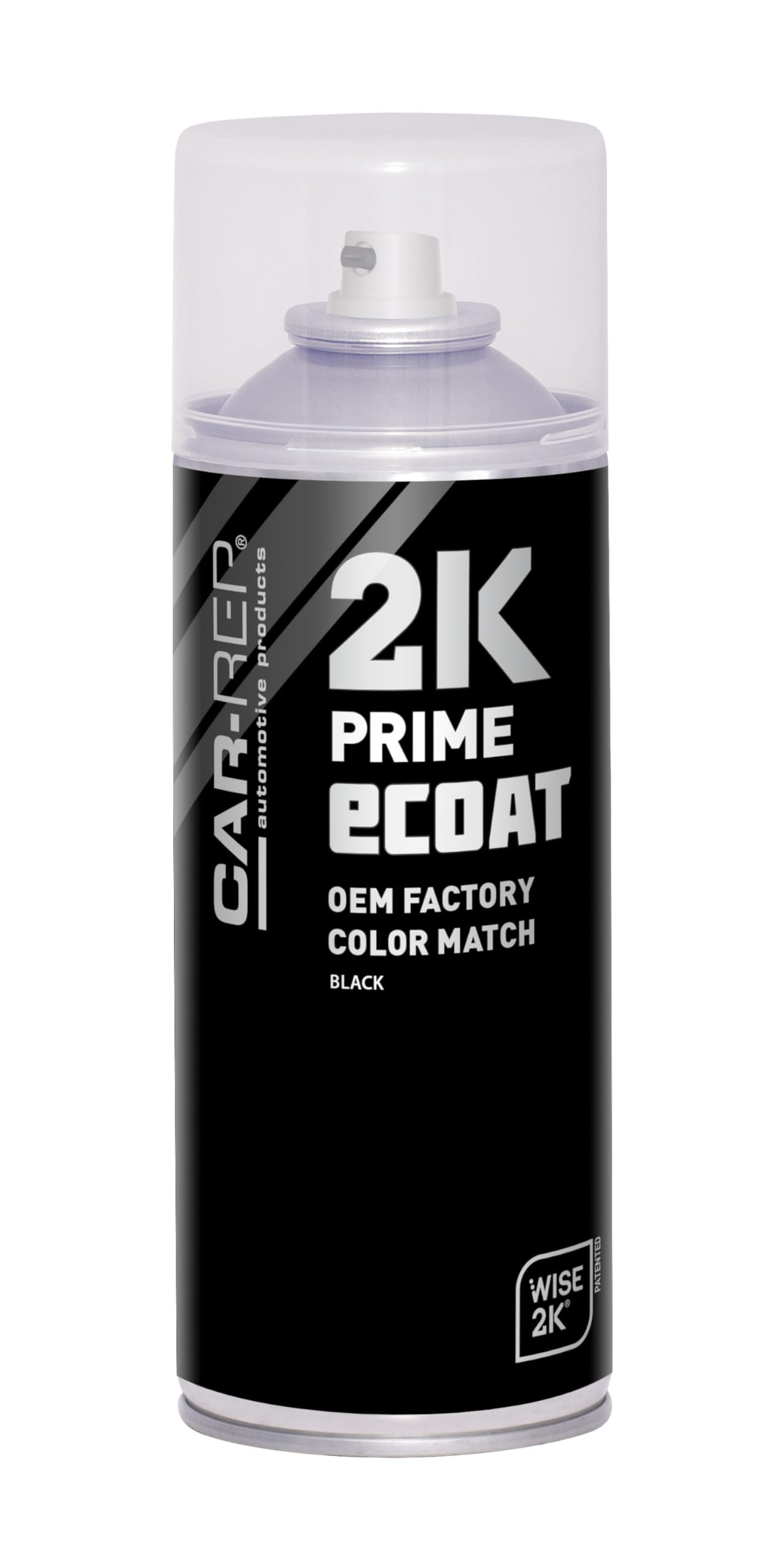Car-Rep 2K eCoat Black Spray Paint 400mL Direct-to-Metal DTM Epoxy Coating
