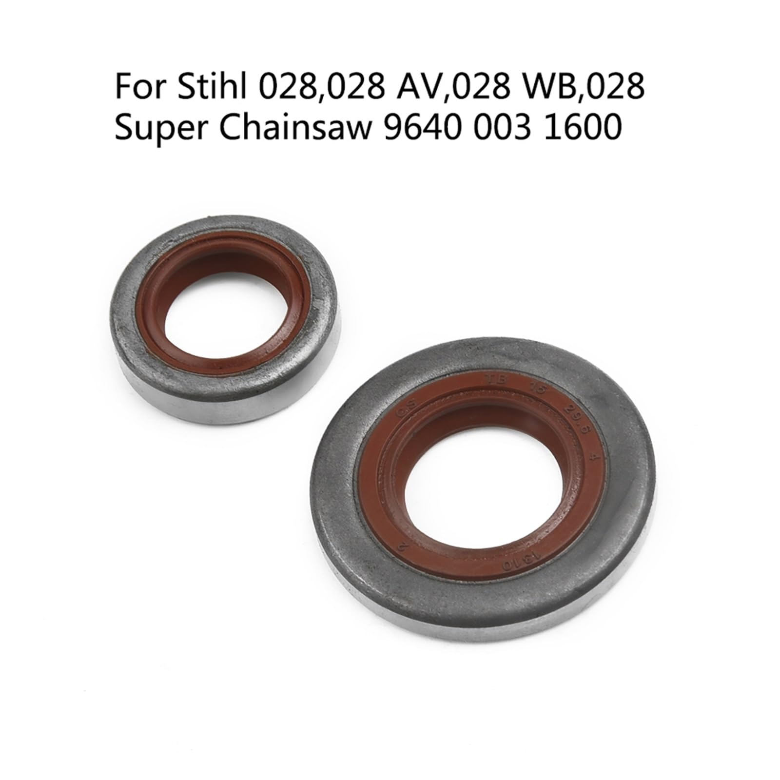Kit De Retenes De Aceite Para Cigüeñal Stihl 028, 028 AV, 028 WB, 028 Super (2 Uds)