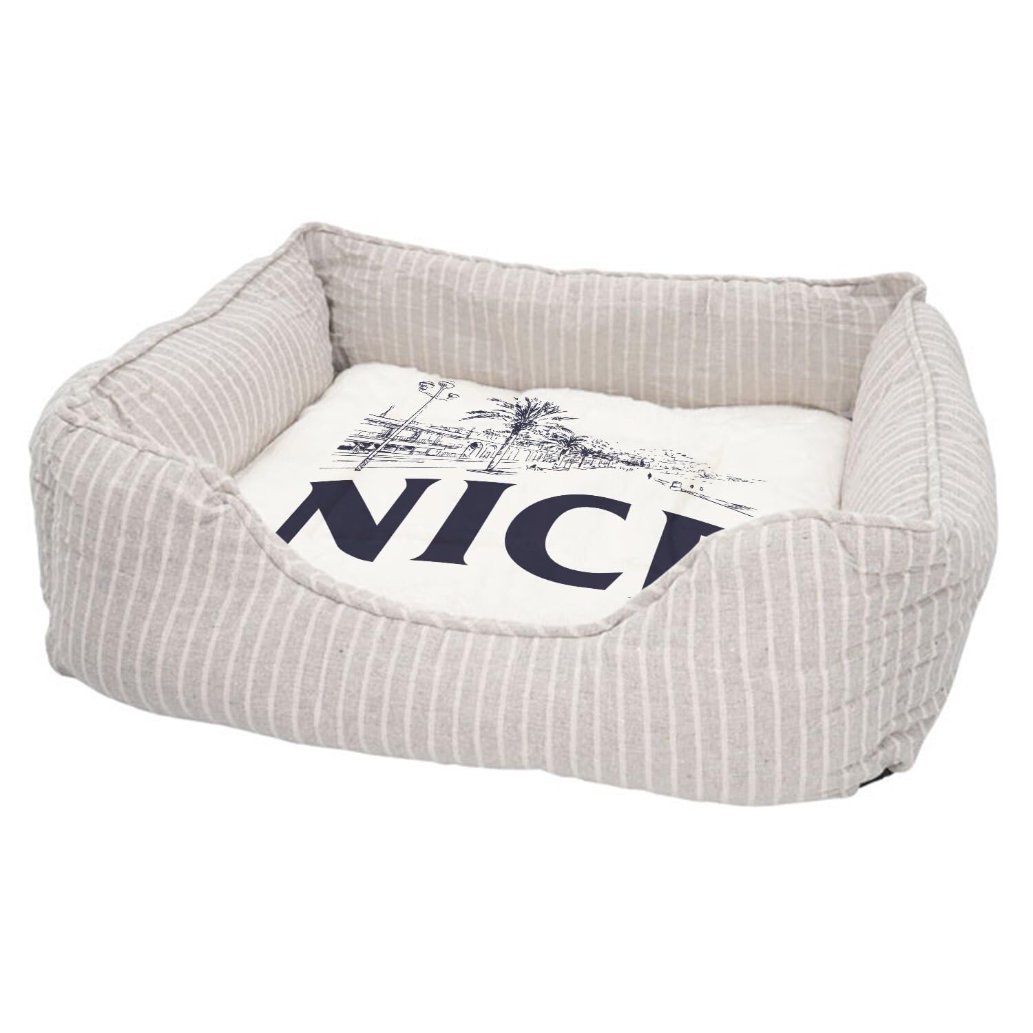 Panier Nice au style France Sud Soleil pour salon moderne