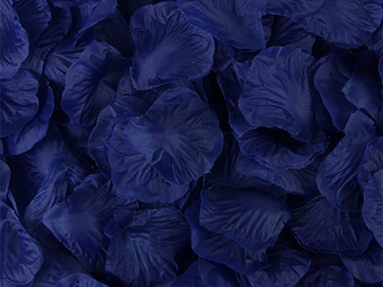 1000 Pieces Dark Blue Rose Petals, 20 Colours, Artificial Flower Confetti, Home Decorative Accessories, Ideal for Valentine’s Day Wedding Engagement Birthday Party Romantic Decoration