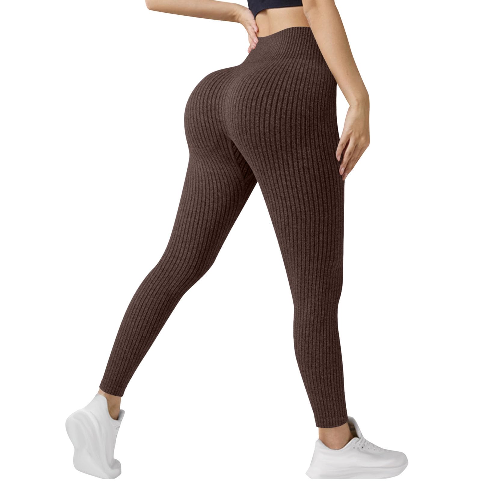 Generisch Coreex 3D Leggings Damen Anti Cellulite Kompression Leggings Compression High Waist Push-Up Hosen Yoga Fitnesshose Lange Sporthose Nahtloser Schlankmacher Für Alltag Freizeit Und Sport