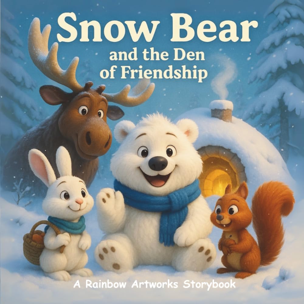 Snow Bear and the Den of Friendship: A Heartwarming Winter Story About Planning Ahead, Kindness and Friendship (Moral Stories for Kids)