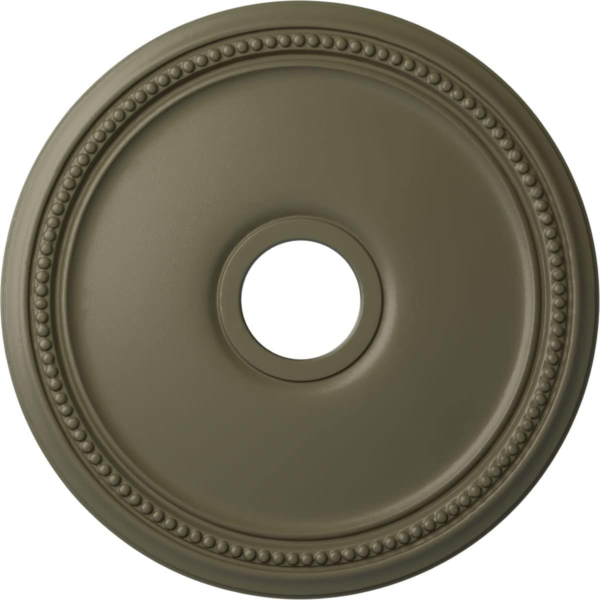 Ekena Millwork CM18DISSF Diane Ceiling Medallion, 18"OD x 3 5/8"ID x 1 1/8"P (Fits Canopies up to 5 3/8"), Hand-Painted Spartan Stone