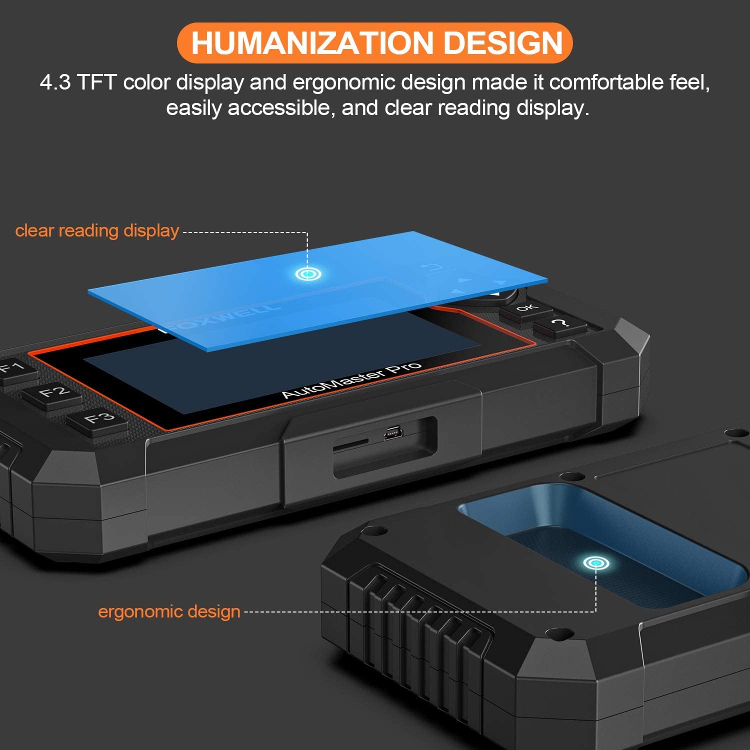FOXWELL Obd2 Scanner All Systems Diagnostic Scan Tool NT624 Elite