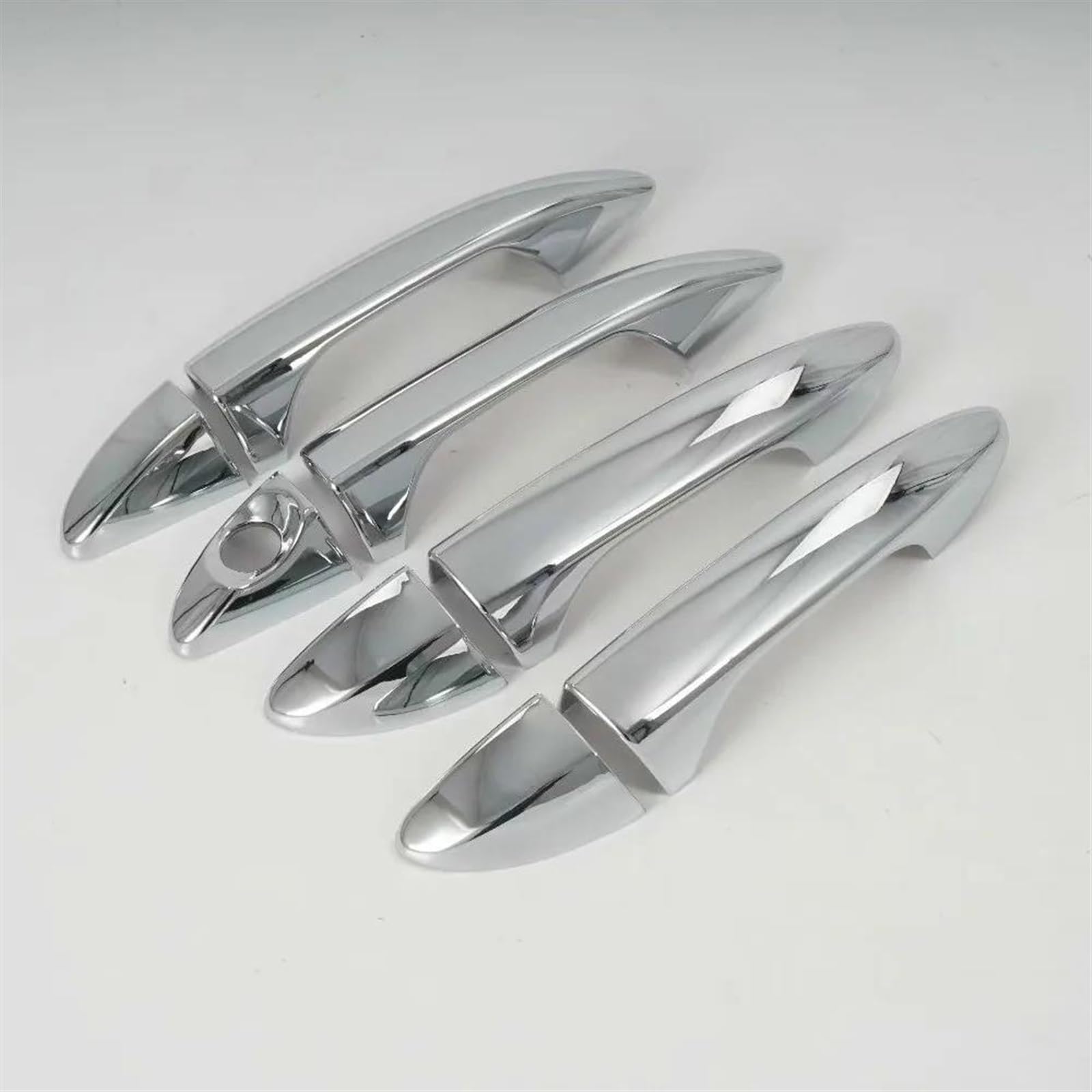 Noheeu One Color Car Exterior Door Handle Grab Cover Trim Styling Auto Moldings Abs Accessories For Hyundai I10 For Grand X 14-18