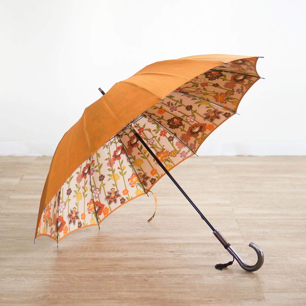 Amazon.co.jp: 日本製 和花 ほぐし織 長傘 12本骨カーボン 55cm 甲州 