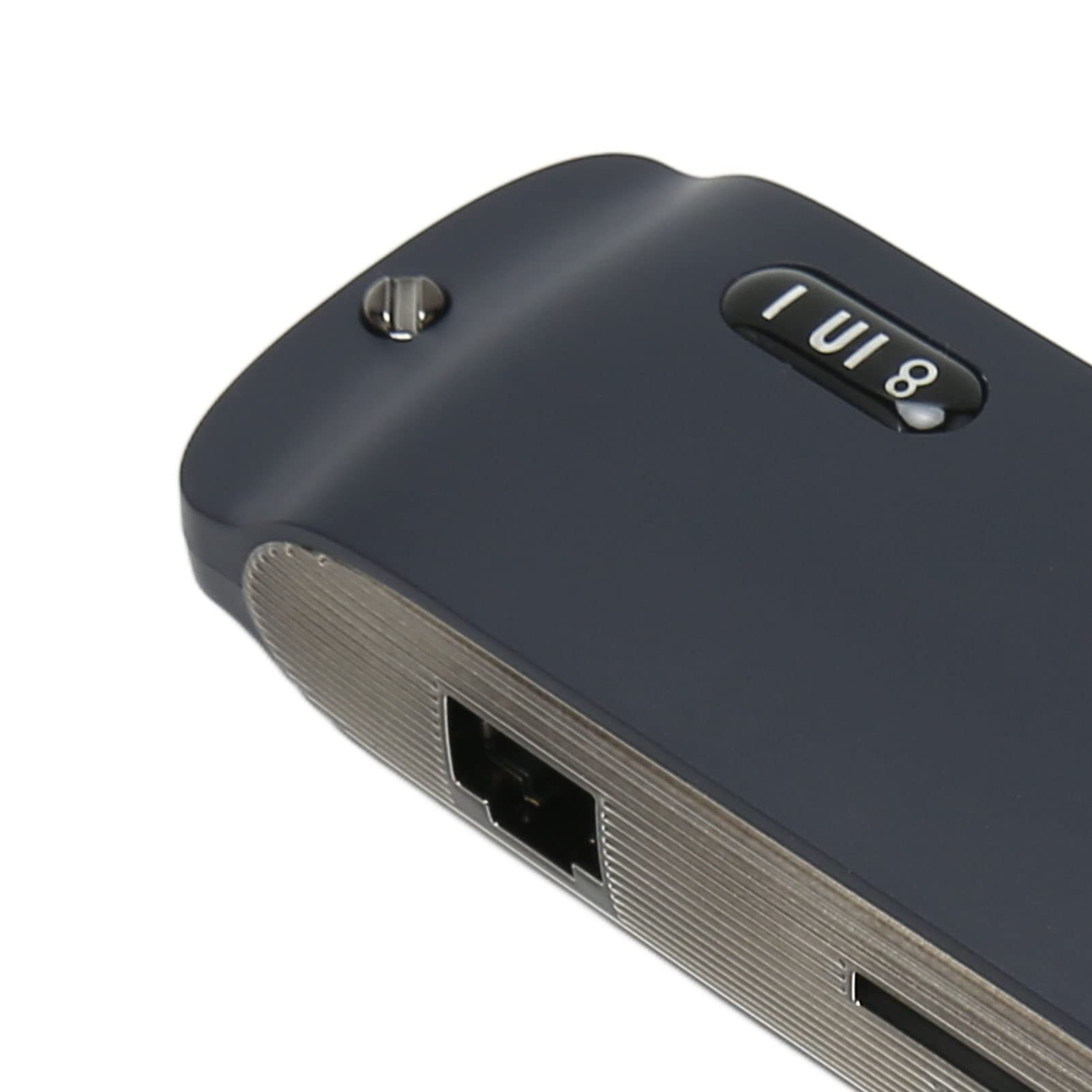 Generic Docking Station Multifunzione USB C Multifunzione USB per Display a Schermo di Grandi Dimensioni, Adatto per Tutti i Computer del Canale di Tipo C, Dimensioni Compatte (blu navy)