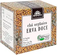 Chá de Erva Doce Orgânico Kampo de Ervas 10 Sachês