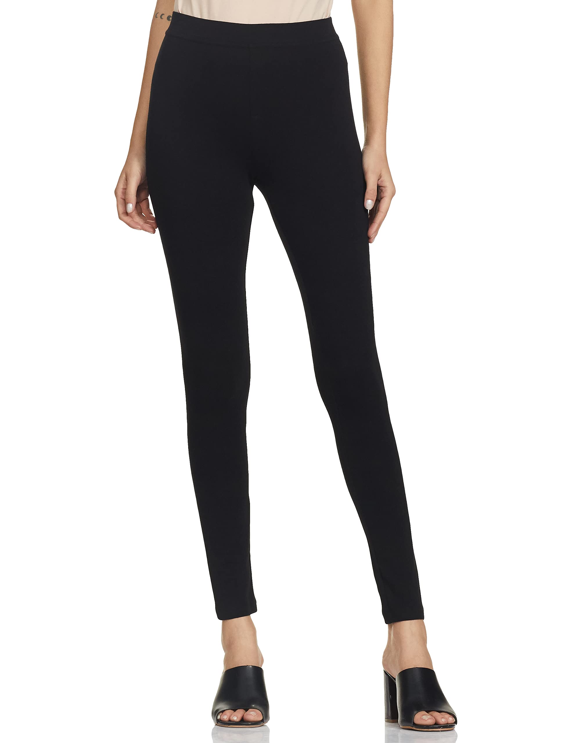 MaxWomen's Regular Fit Mid Rise Leggings