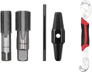 Estrattore Viti E Tubi Rotti 2 In 1 - Doppia Testa 1/2'' E 3/4'' | Acciaio Temperato - Foto 5