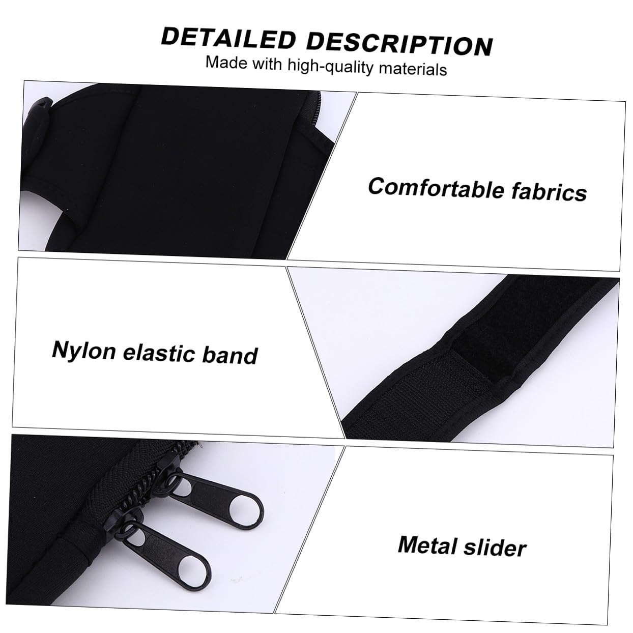 DOITOOL Bolsa de Brazo para Teléfono Móvil para Correr 3 Unidades con Acceso para Auriculares para Actividades al Aire