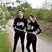 Double Fashion Matching King Queen Hoodie Set His & Her Hoodies Sweatshirt Pullover for Couples Thin Spring Autumn Black