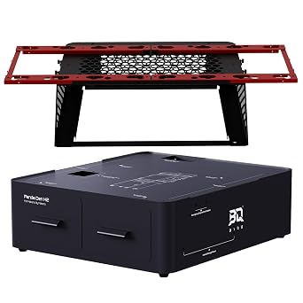 BIQU Panda Den H2 + Panda Perch H2 AMS Stand Holder, for Bambu-Lab H2D H2S H2C 3D Printers, Space Saving for Makers with Limited Space