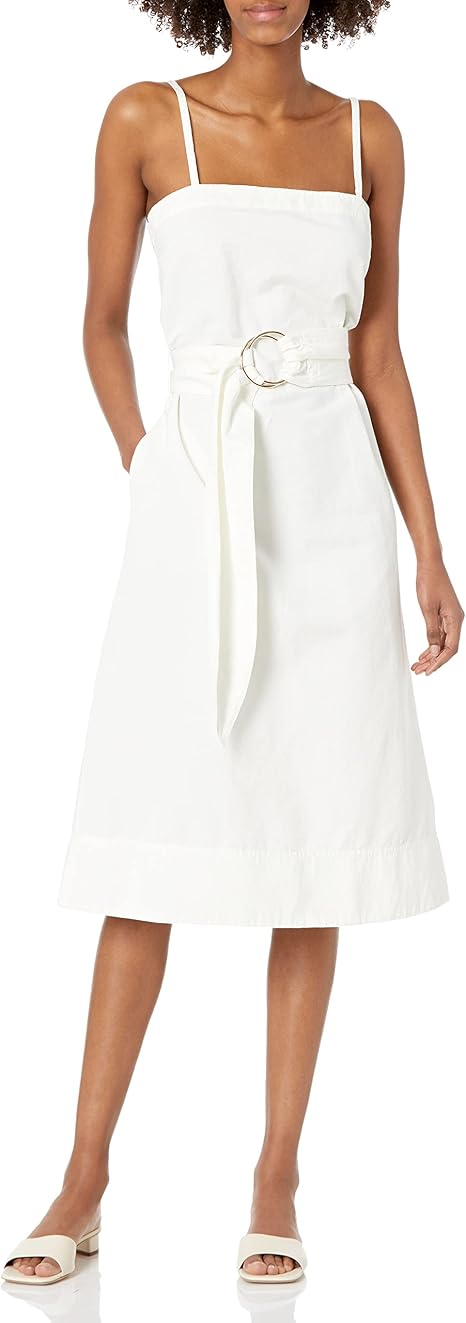 club monaco belted a line dress Club Monaco Women's Soft Georgette A Line Silk Dress in Purple Size 2
