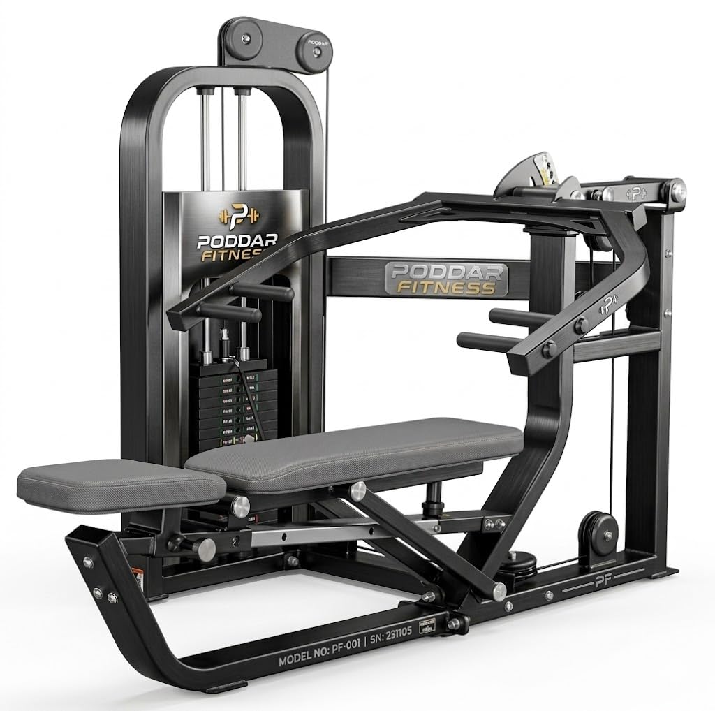 Multi Press Machine with Adjustable Seat and Backrest, for Chest and Shoulder, Commercial Use-image-26