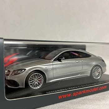 Mercedes-Benz Cクラス クーペ ミニカー 1/43 正規品　ベンツ Amazon | spark model 1/43 Mercedes Benz AMG C63 Coupe 2018