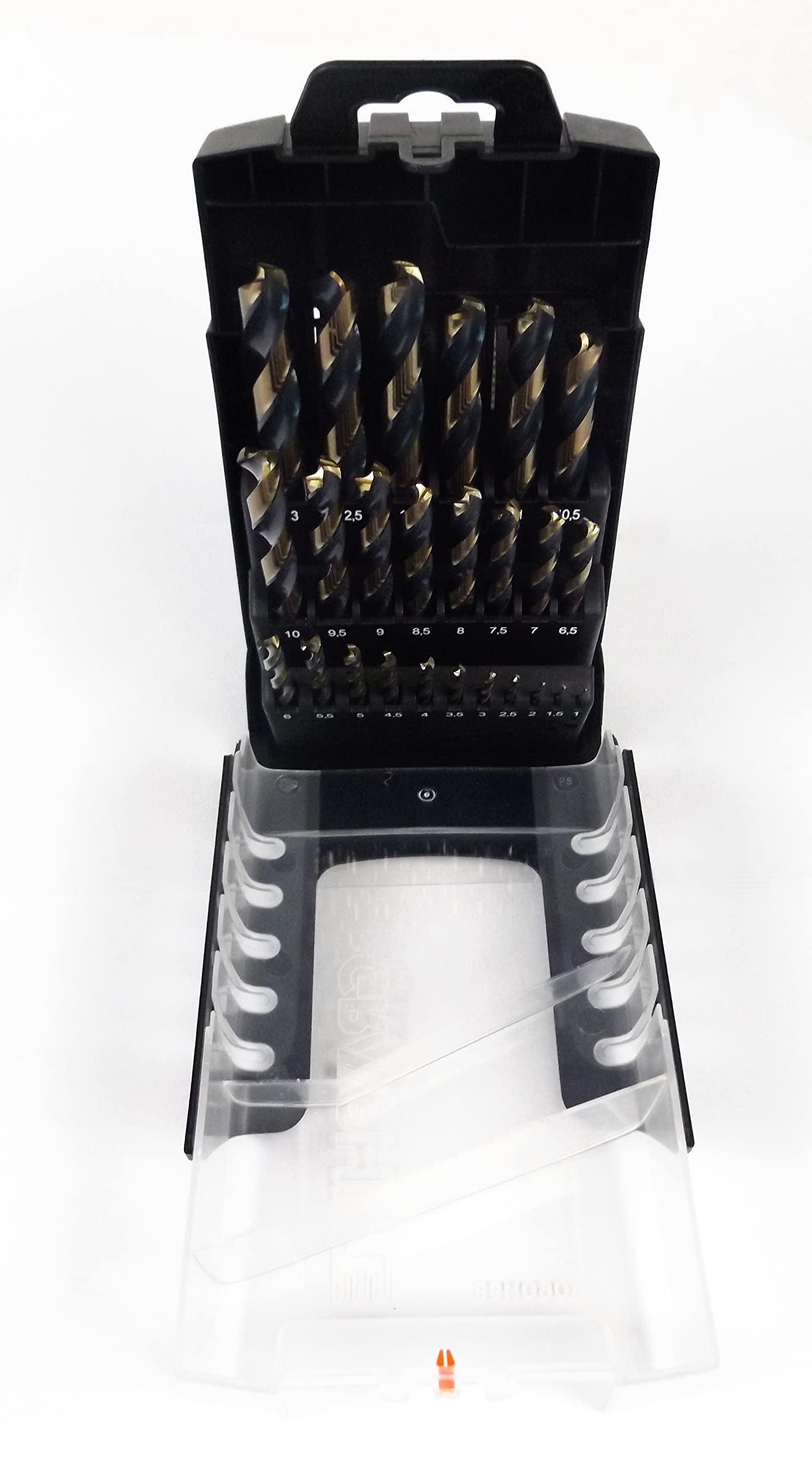 GRAPHITE 55H090 Juego de brocas en espiral para metal