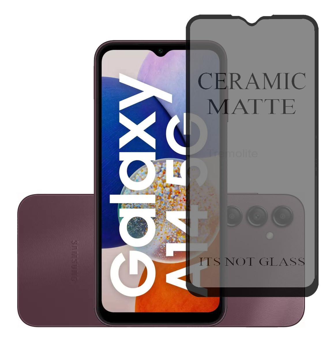 Tremolite Ceramic Matte Unbreakable Flexible Screen Guard Protector for Samsung Galaxy A14 5G Edge to Edge Full Coverage, Pack of 1 (B0CRLFCLGC) Amazon Price History, Amazon Price Tracker