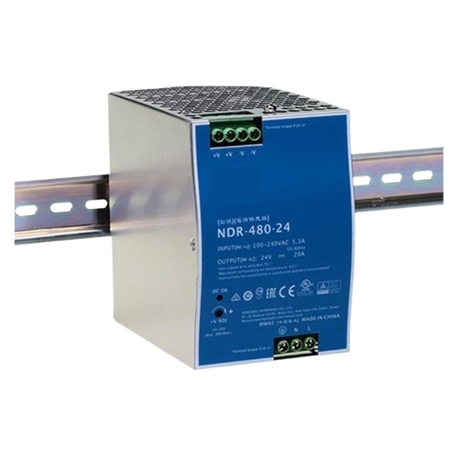 GWRQXWCKA NDR-480 Series NDR-480-24 NDR-480-48 Power Supply(NDR-480-24)