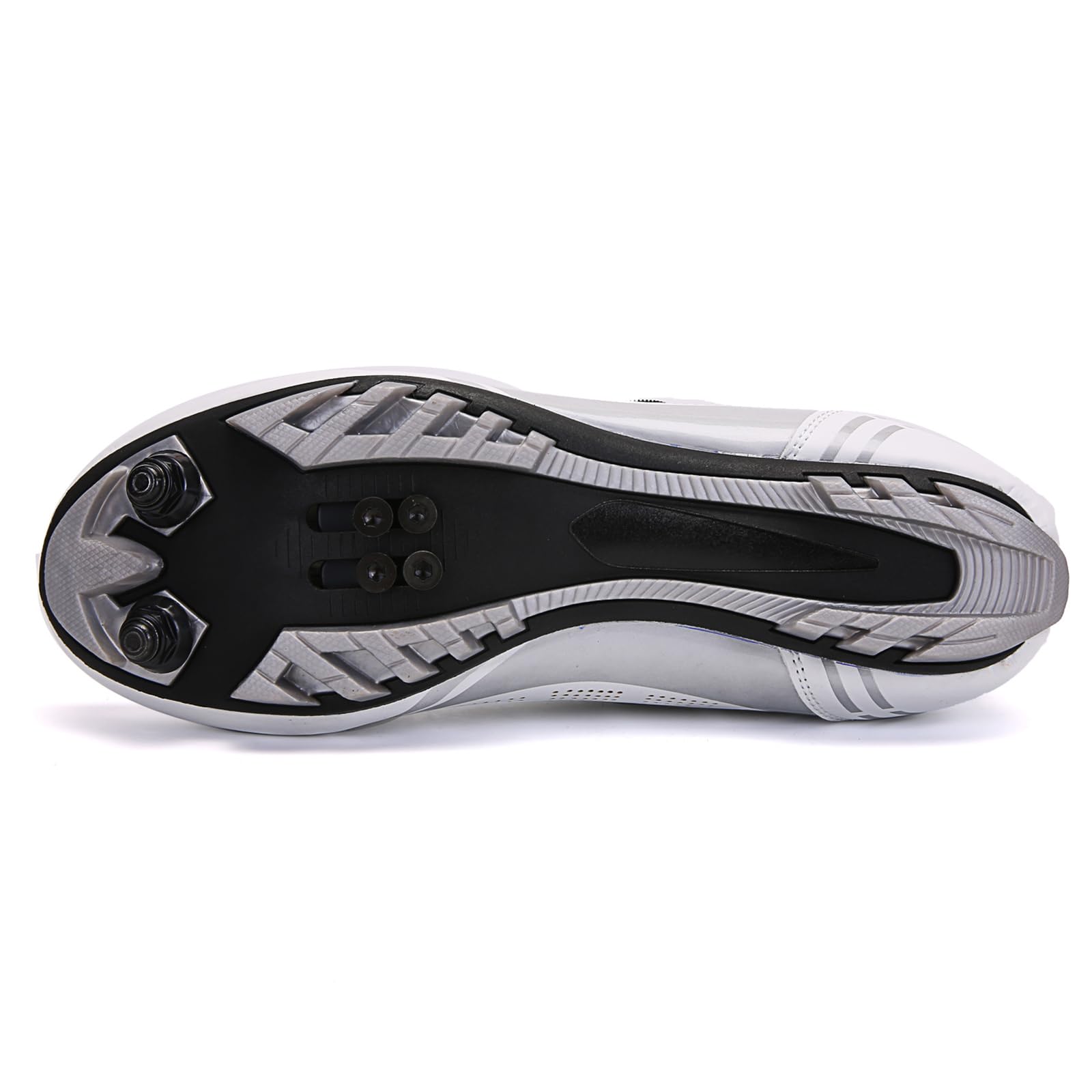 Scarpe da Ciclismo da Uomo in Mountain Bike Compatibile con Shimano SPD 2-Bolts Pedals MTB Scarpe Che corre per Interni ed Esterni