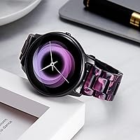 Vista 115 de BINLUN Resin Watch Bands Replacement Watch Straps for Men Women 14 Colors Watchbands Lightweight 12/14/16/18/20/22mm Wrist Bands Fashion