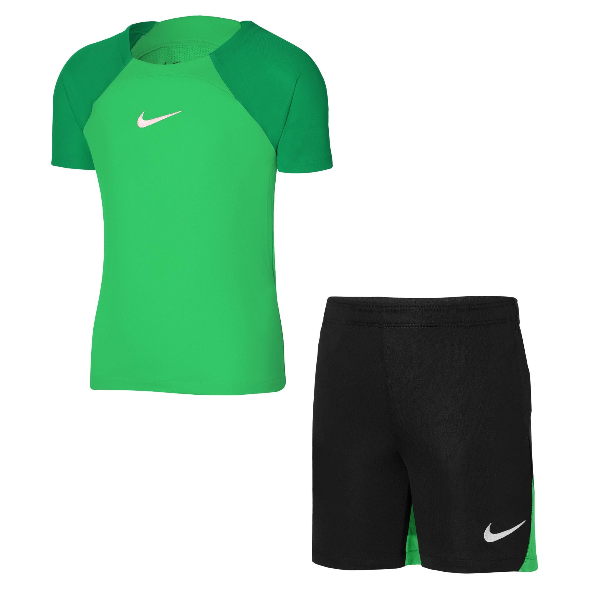 Nike Unisex Green Spark/Lucky Green/White Dh9484-329 Lk Nk Df Acdpr Trn Kit K Kit Size Xs
