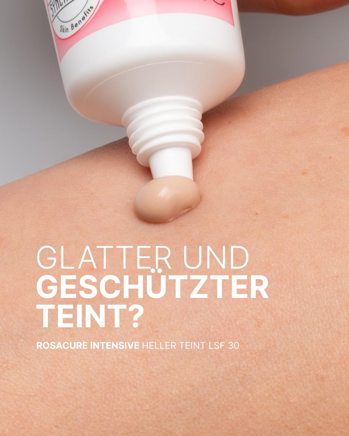 Synchroline - Rosacure Intensive Teint Spf 30 – Getönte Gesichtscreme gegen Rötungen mit beruhigendem Effekt 30 ml, Made In Italy