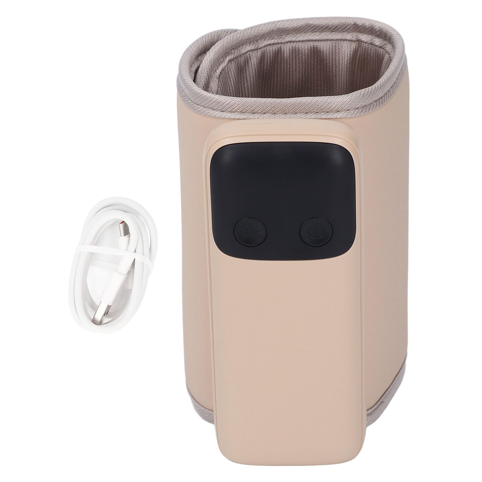 Baby Bottle Warmer for Breastmilk and Formula, USB Rechargeable Portable Baby Milk Warmer, Temperature Control Travel Bottle Warmer, Portable Bottle Warmer for Travel